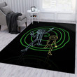 Rick And Morty Neon Area Rug For Christmas Living Room Rug Home Decor Floor Decor Indoor Outdoor Rugs