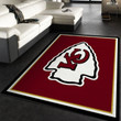 Kansas City Chiefs Imperial Spirit Rug NFL Area Rug Carpet, Living room and bedroom Rug, Home Decor Floor Decor Indoor Outdoor Rugs