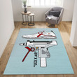 Guns And Sneakers , Living Room Rug Home US Decor Indoor Outdoor Rugs