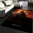 Godzilla Rug Art Painting Movie Rugs US Gift Decor Indoor Outdoor Rugs