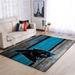 Carolina Panthers Nfl Team Logo Wooden Style Style Nice Gift Home Decor Rectangle Area Rug Indoor Outdoor Rugs
