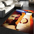 Obi Wan Star War Character Rug, Bedroom Rug, Home Decor Floor Decor Indoor Outdoor Rugs