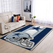 Dallas Cowboys Nfl Team Logo Helmet Rug Room Carpet Custom Area Floor Home Decor Indoor Outdoor Rugs