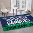 Vancouver Canucks Personal NHL Area Rug For Christmas, Sport Living Room Rug US Decor Indoor Outdoor Rugs
