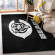 Chicago Bears Silver NFL Area Rug Carpet, Kitchen Rug, US Gift Decor Indoor Outdoor Rugs
