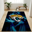 Jacksonville Jaguars Nfl Team Logo Rug Bedroom Rug Home US Decor Indoor Outdoor Rugs