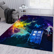 Time In Space Area Rug Living Room Rug US Gift Decor Indoor Outdoor Rugs