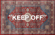 Keep Off Pattern Pop Art Rug Rugs For Your Living Room Modern Art Decorative Rug/