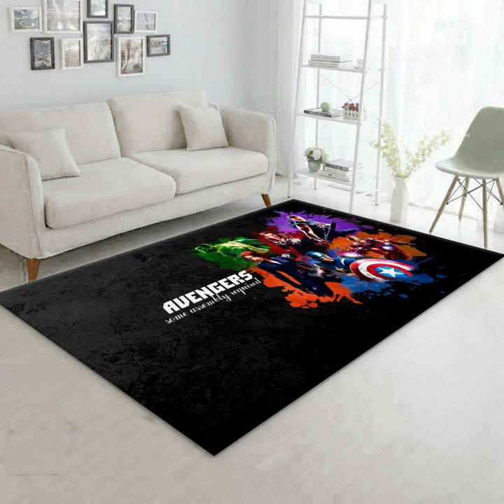 Avenger Ver8 Movie Area Rug Living Room Rug Home US Decor Indoor Outdoor Rugs