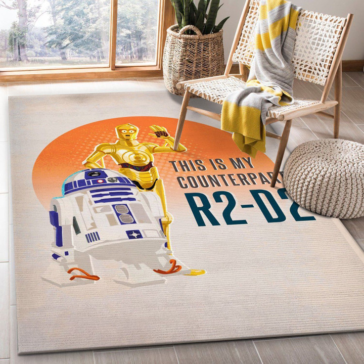 Droids Rug Star Wars Galaxy Of Adventures Christmas Gift US Decor Indoor Outdoor Rugs