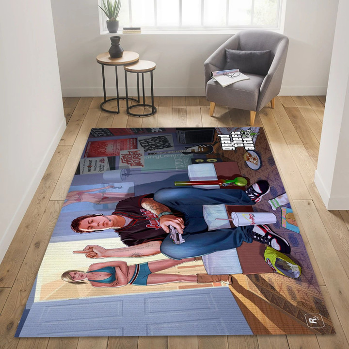 Shorts Game Area Rug Carpet, Living Room Rug Home Decor Floor Decor Indoor Outdoor Rugs