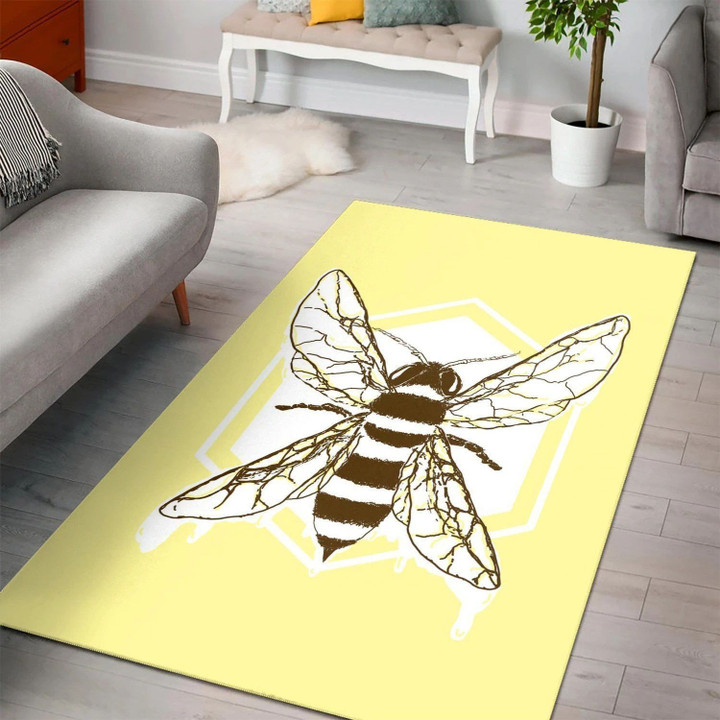 Bee  Carpet Living Room,  Room Rugs, Floor Decor Home Decor Indoor Outdoor Rugs