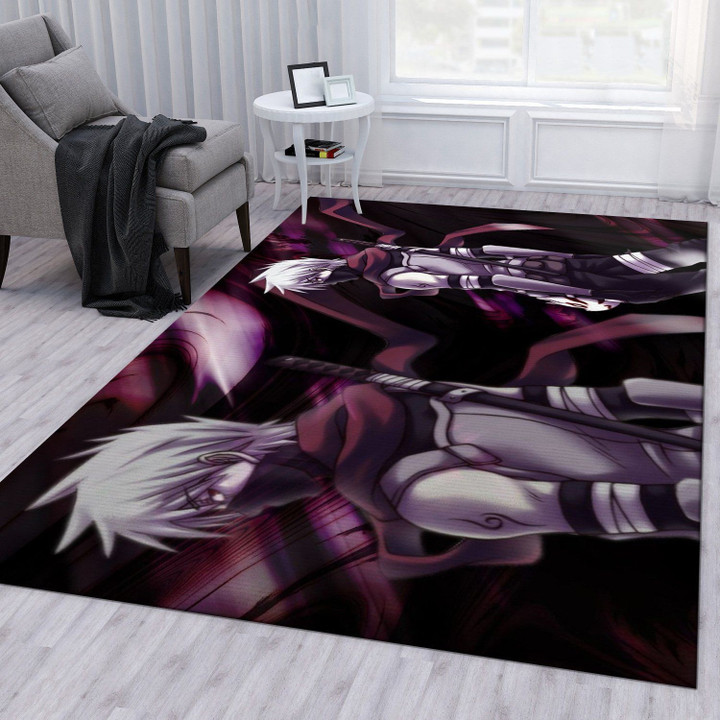 Naruto Ver2 Manga Area Rug Bedroom Rug Home US Decor Indoor Outdoor Rugs