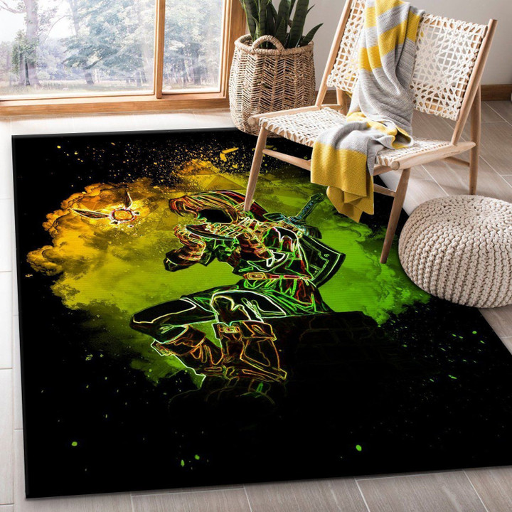 Soul Of The Forest Anime Hero Area Rug, Living Room Rug, Family Gift US Decor Indoor Outdoor Rugs