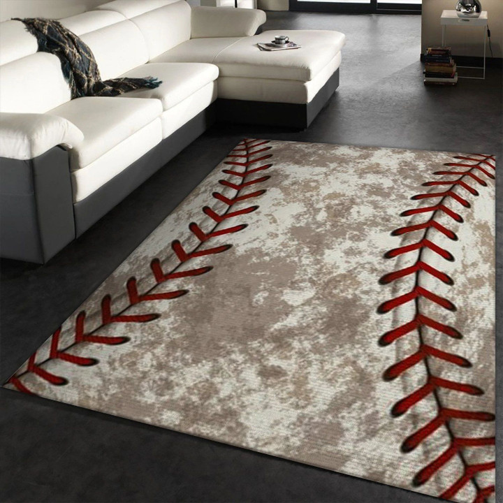 Baseball Area Rugs Living Room Carpet FN061150 Christmas Gift Floor Decor The US Decor Indoor Outdoor Rugs