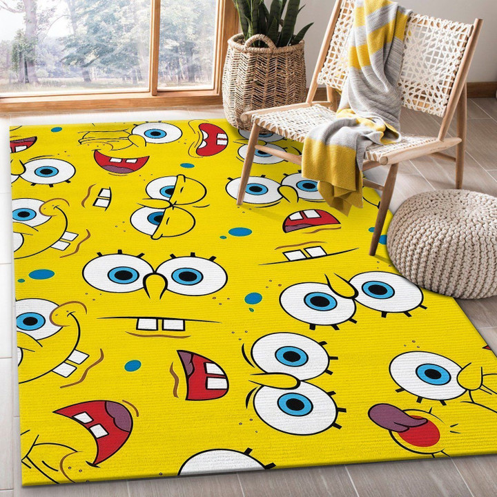 Spongebob SquarePants Area Rugs Living Room Carpet Local Brands Floor Decor The US Decor Indoor Outdoor Rugs