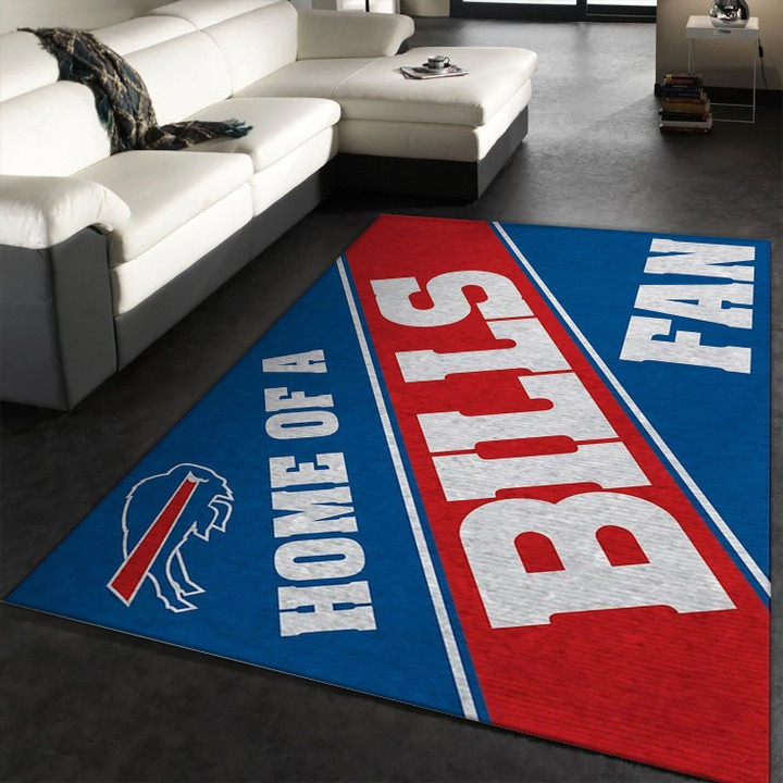 Buffalo Bills Team Rug NFL Area Rug Carpet, Kitchen Rug, Christmas Gift US Decor Indoor Outdoor Rugs