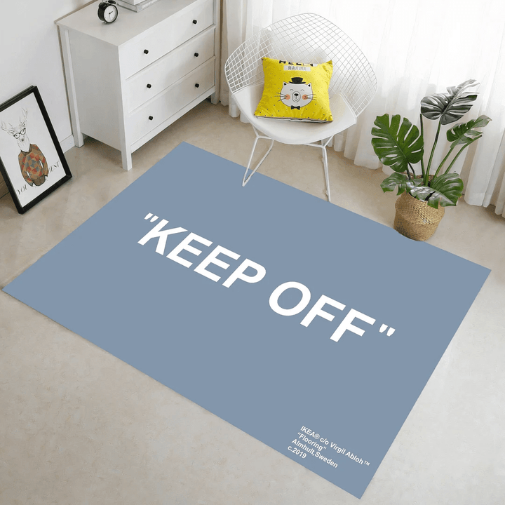 Keep Off Rug Lilac Decor Color Pattern Colorful Rug Keep Off Customized Rug Personalized Gift Home Decoration Rug Living Room Rug Area Rug