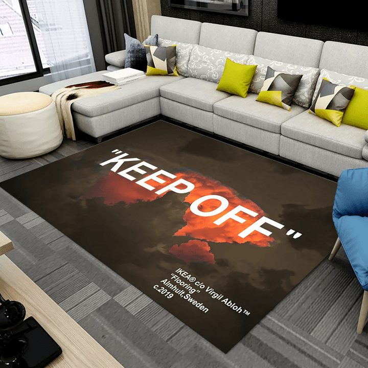 Keep Off Rug Dense Cloud Rug Cloudy Rug Rugs For Living Room Off White Home Decor Carpet Rug Runner Rugarts Rugs for bedroom