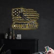 Personalized US Snow Skiing Metal Sign with LED | without LED Lights Custom US Snow Skiing Metal Sign Snow Skiing Custom Home Decor
