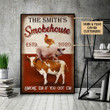 Personalized BBQ Smoke House Customized Poster 24x36in Poster