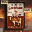 Personalized BBQ Smoke House Customized Poster 16x24in Poster