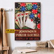 Personalized Poker Lounge Customized Poster 24x36in Poster
