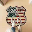 route us 66 custom shape door mat 08030 Indoor Outdoor Floor Mat Door Mats
