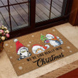 Were Like Really Into Christmas Cat Front Back Door Rug Durable Rubber Backing Non Slip Welcome DoorMat