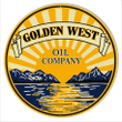 Golden West Motor Oil Sign 4 Sizes 22 Gauge Metal Sign Vintage Style Retro Garage Art RG