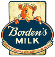 Bordens Milk Elsie The Cow Custom Shape Metal Sign vintage style retro country advertising art wall decor RG