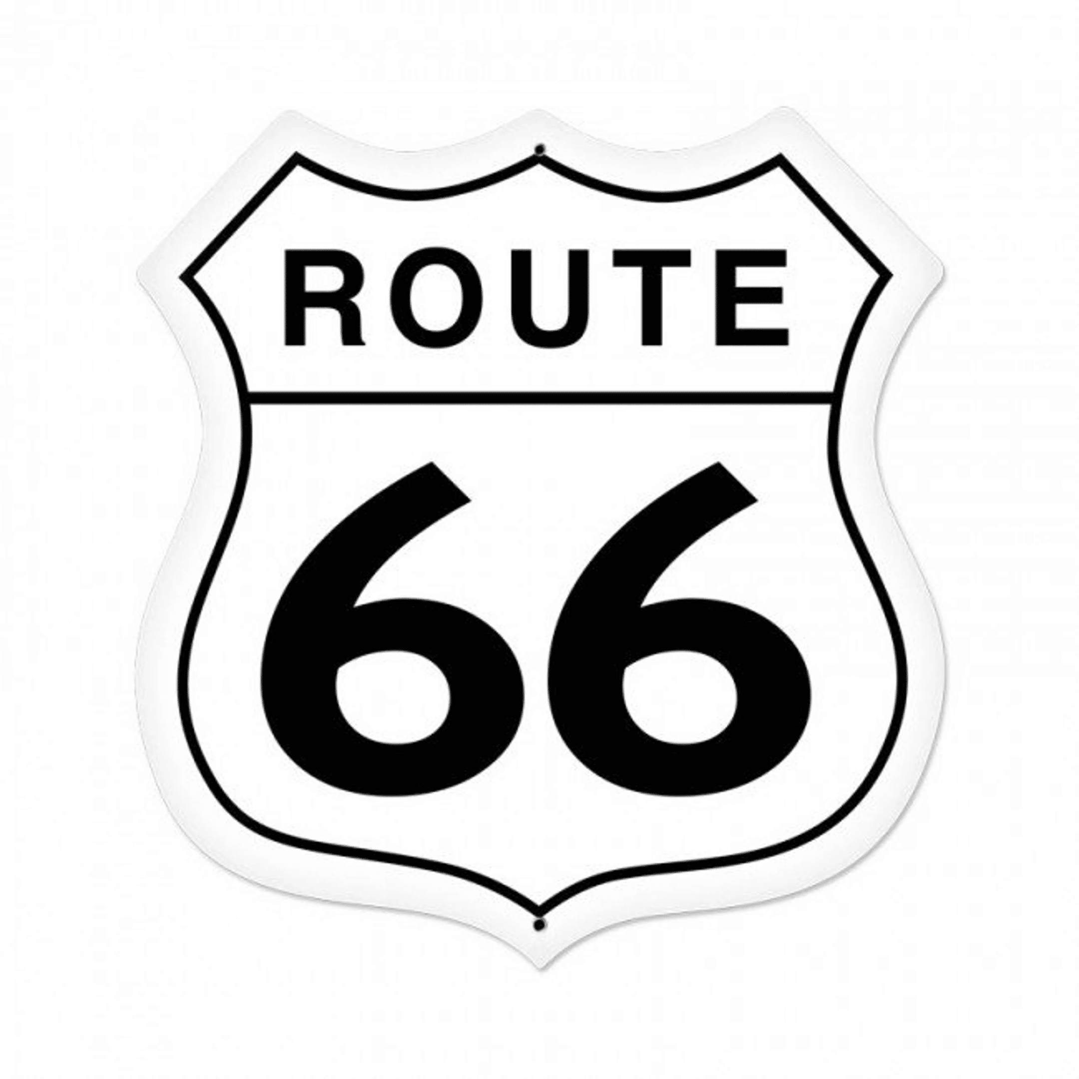 Route 66 Metal Sign 2 Sizes Aged OR New Style Nostalgic Auto Car Gas Oil Garage Art Home Wall Decor PS