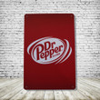 Dr Pepper Vintage Style Antique Collectible Tin Sign Metal Wall Decor Garage Man Cave Game Room Bar Fast Shipping