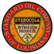 Standard Oil Co of Louisiana Metal Advertising Sign Powder Coated Vintage Style Retro Garage Art RG