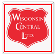 Wisconsin Central LTD Railroad Train Sign Aluminum Metal Vintage Style Retro Home Decor Garage Art RG7506
