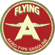 Flying A Gasoline Sign Vintage Aged Style Metal Sign 4 Sizes Available Vintage Style Retro Garage Art RG