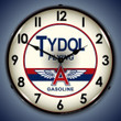 LED Tydol Flying A Gasoline Backlit Lighted Advertising Sign Clock Vintage Style Retro Auto Gas Oil Garage Art 201002241