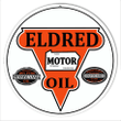 Eldred Motor Oil Sign Vintage Aged Style OR New Style 4 Sizes 22 Gauge Metal Sign Vintage Style Retro Garage Art RG