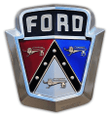 1950s Ford Emblem Custom Shape Metal Sign 3 Sizes Vintage Style Retro Garage Art PS
