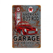 Hot Rod Texaco Gas Metal Sign vintage style retro gas oil garage art wall decor sm118