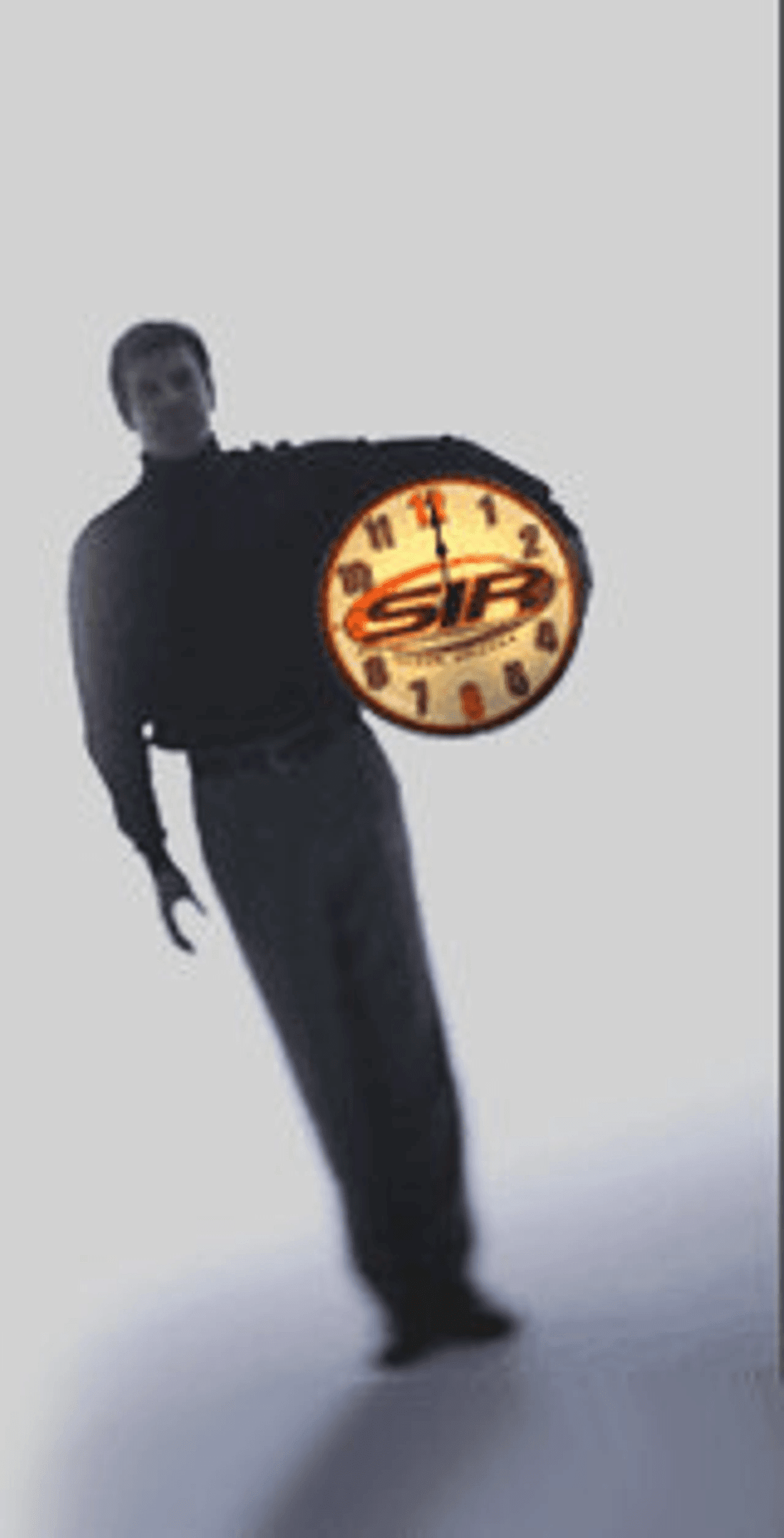 Santa Fe Chief Railroad Backlit Lighted Advertising Sign Clock Vintage Style Retro Auto Gas Oil Garage Art 20710097