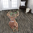 Deer Hunting Home Decor Custom Shape Rug, Carpet 10591