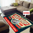 Personalized Bait Shop Lures And Worms Fist Stories Told Here Area Rug Carpet  Medium (4 X 6 FT)