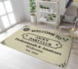 Personalized Dart Room Area Rug Carpet  Small (3x5ft)