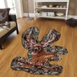 Deer Hunting Custom Shape Rug, Carpet 10115