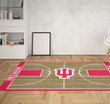 College Home Court Indiana Basketball Team Logo Home Area Rugs For Living Room Rectangle Rug Bedroom Rugs Carpet Flooring Gift TTG137207