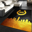 Indiana Colts Skyline Rectangle Rug Decor Area Rugs For Living Room Bedroom Kitchen Rugs Home Carpet Flooring TTG016525