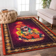 Day Of The Dead Skull Queen Printed Area Rug Home Decor