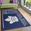 Customizable Toronto Maple Leafs Wincraft Personalized NHL Rug Living Room Rug Family Gift Indoor Outdoor Rugs