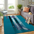 Charlotte Hornets Team Logo Nice Gift Home Decor Rectangle Area Rug Indoor Outdoor Rugs